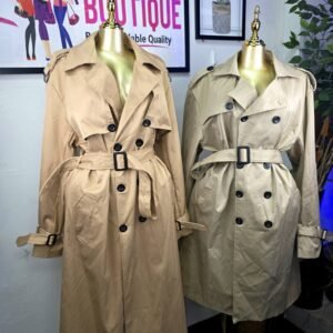 Double-Breasted Classic Trench Coats