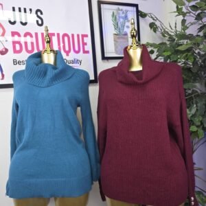 Chunky Knit Turtleneck Sweaters