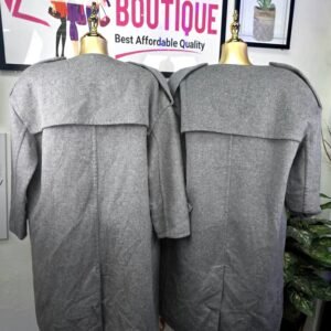 Structured Grey Coat