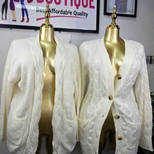 Classic Cable Knit Cardigan