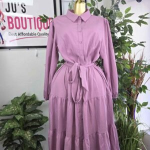 Flirty Cuff Shift Dress