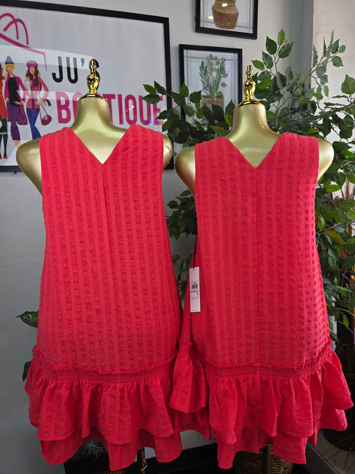 Breezy Grecian Halter Mini Dress - Image 2