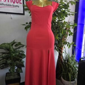Velvet Goddess Halter Gown