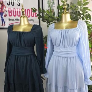 The Square Neck Romantic Mini